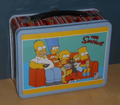 simpsons metal lunch box|Amazon.com: Simpsons Lunch Box.